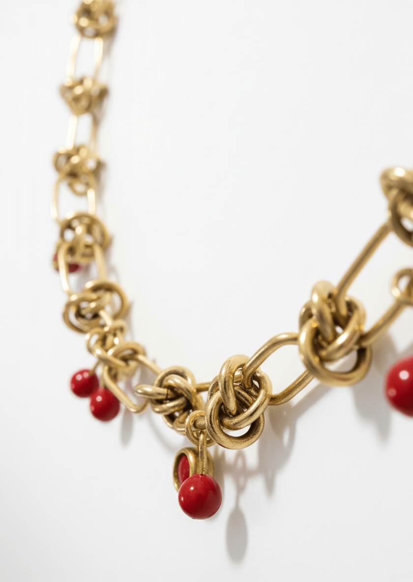 Cherry On The Top Necklace - Vicky&Nico