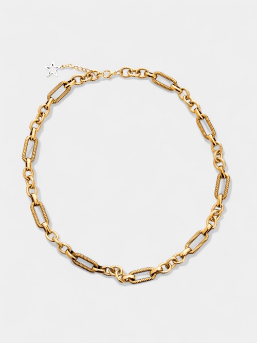 Gold Metallic Alpheratz Necklace - Vicky&Nico
