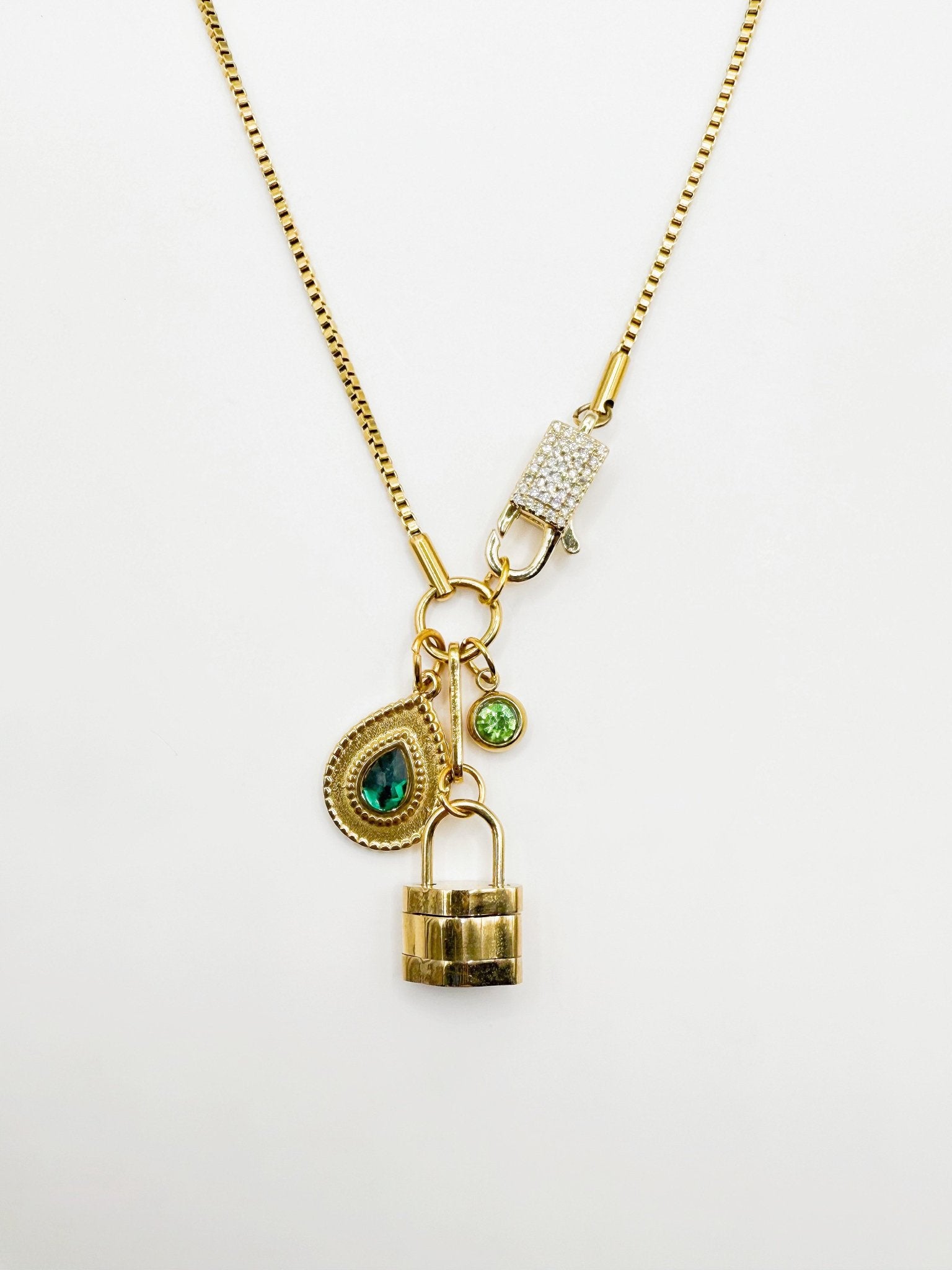 Lock & Luster Necklace - Vicky&Nico