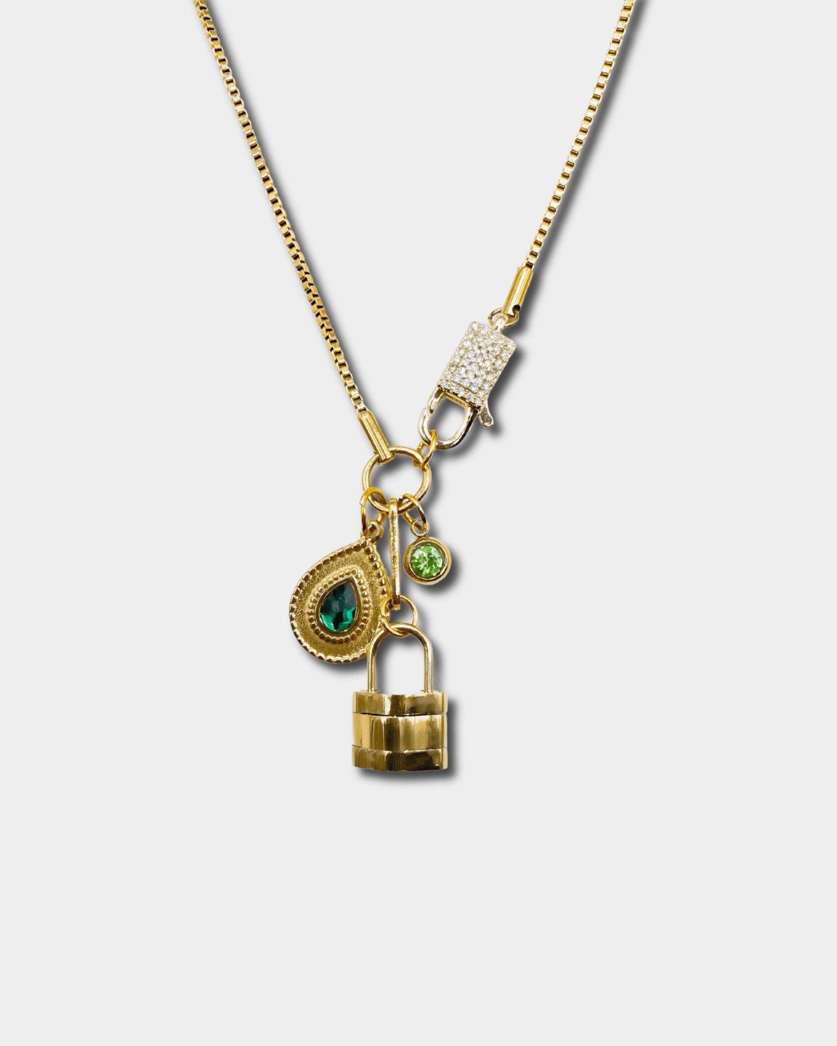 Lock & Luster Necklace - Vicky&Nico