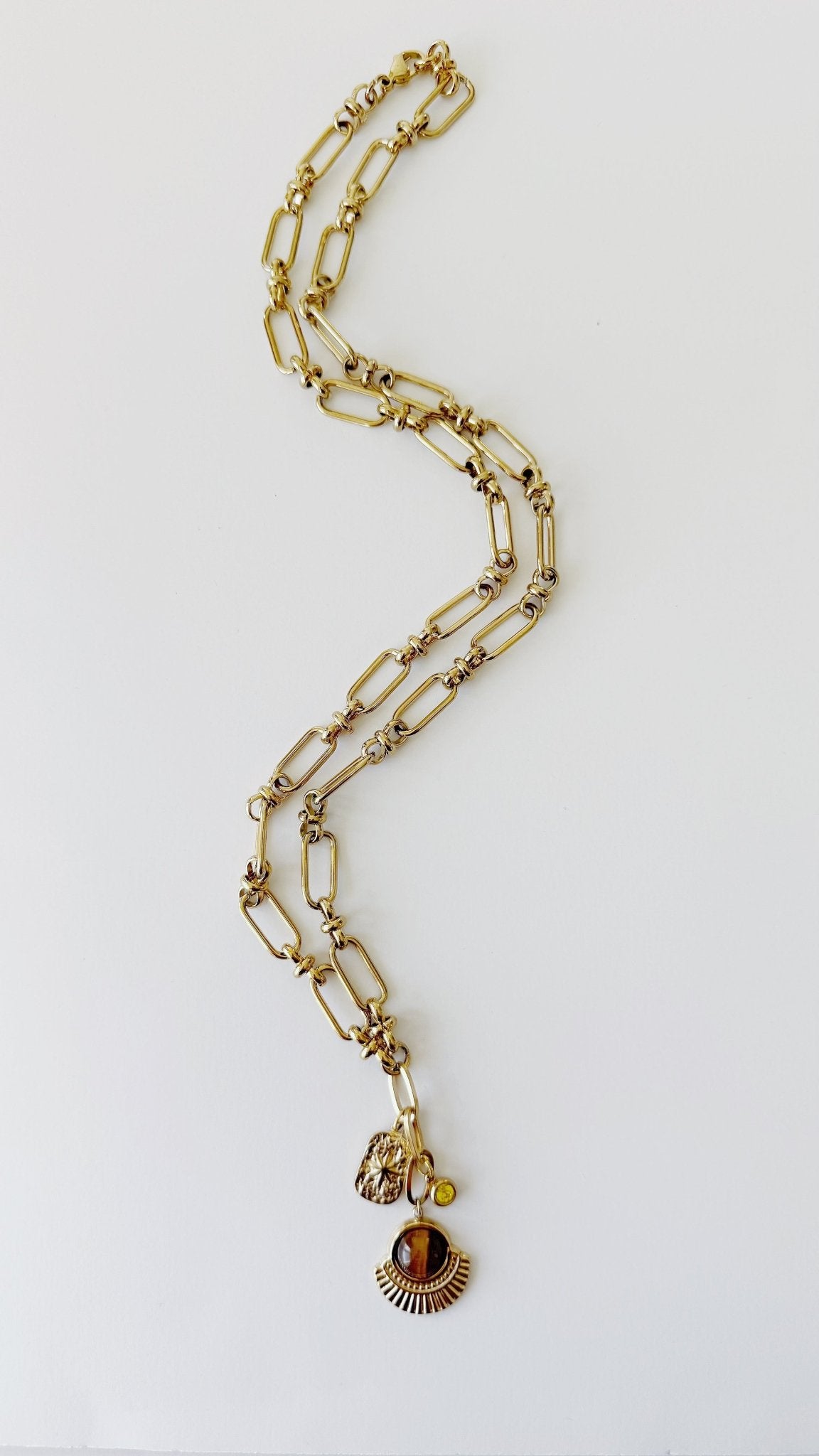Long Chatoyant Necklace - Vicky&Nico