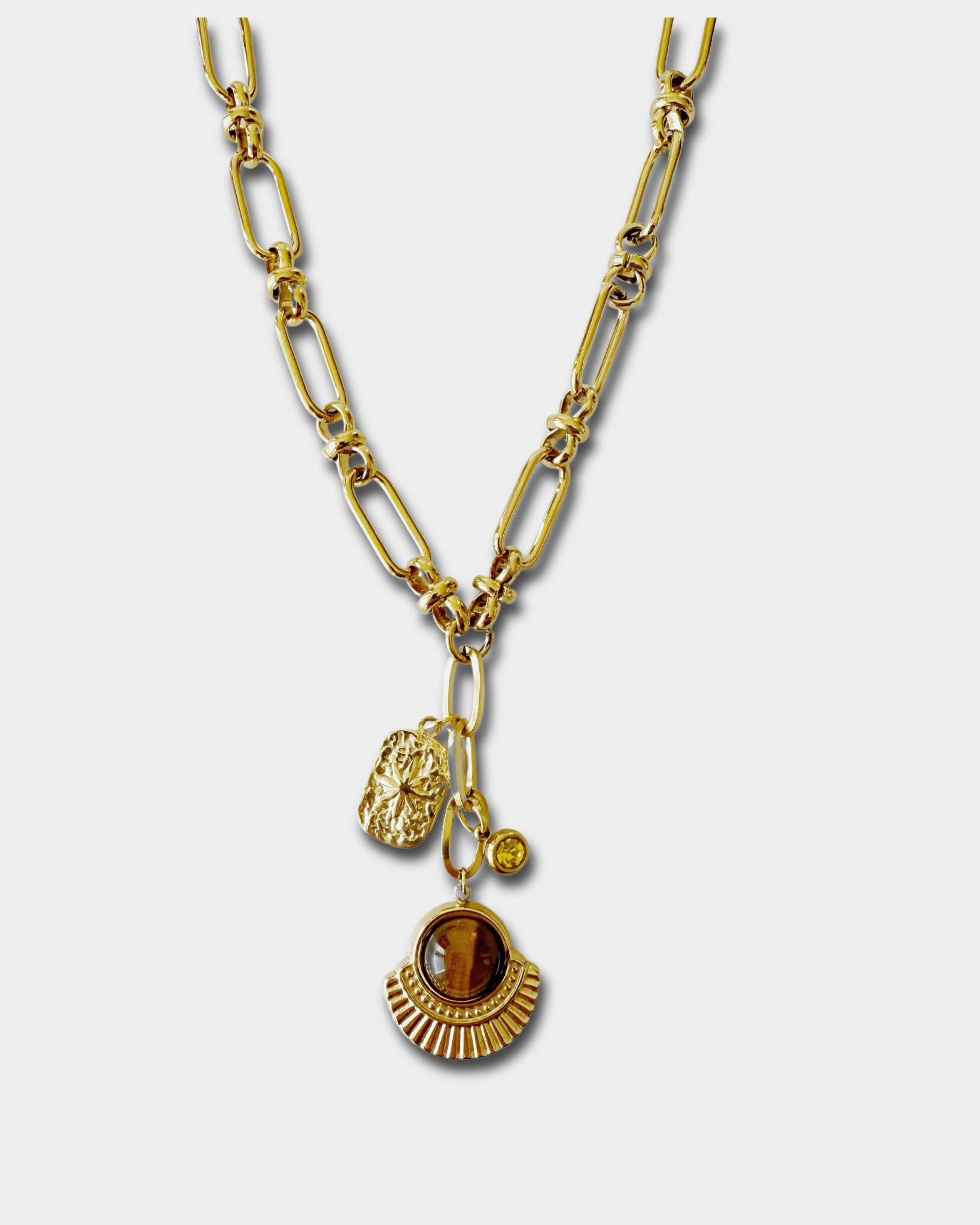 Long Chatoyant Necklace - Vicky&Nico