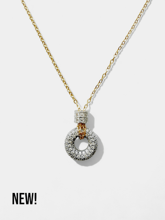 Luxe Circle Necklace - Vicky&Nico