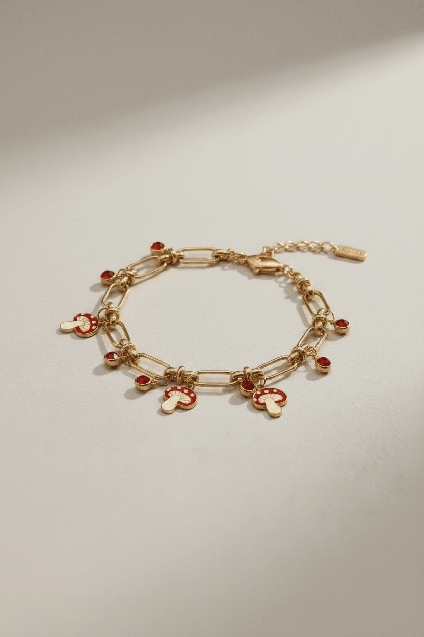 Mushroom Muse Bracelet - Vicky&Nico