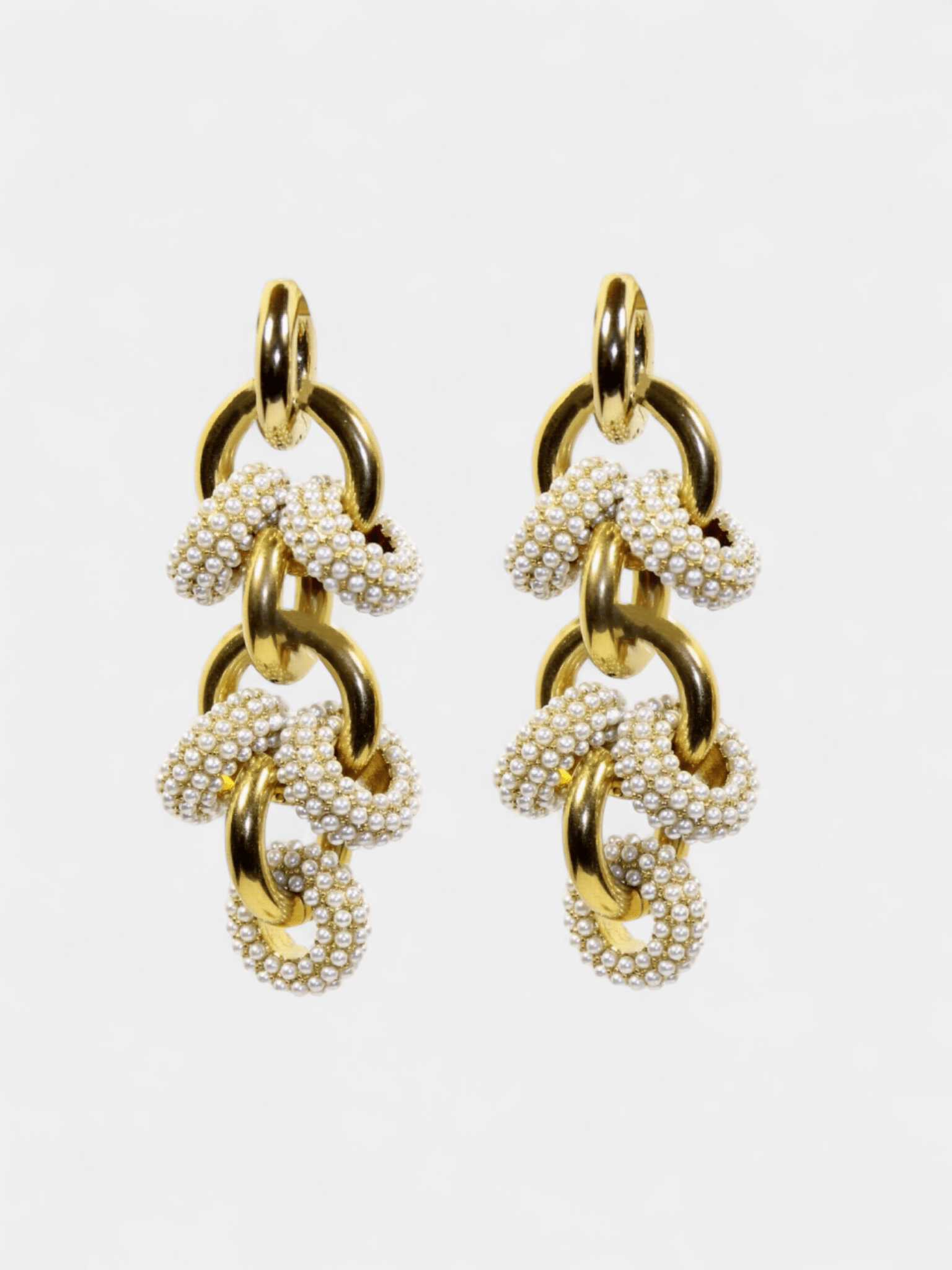 Pearl Chandelier Earrings - Vicky&Nico