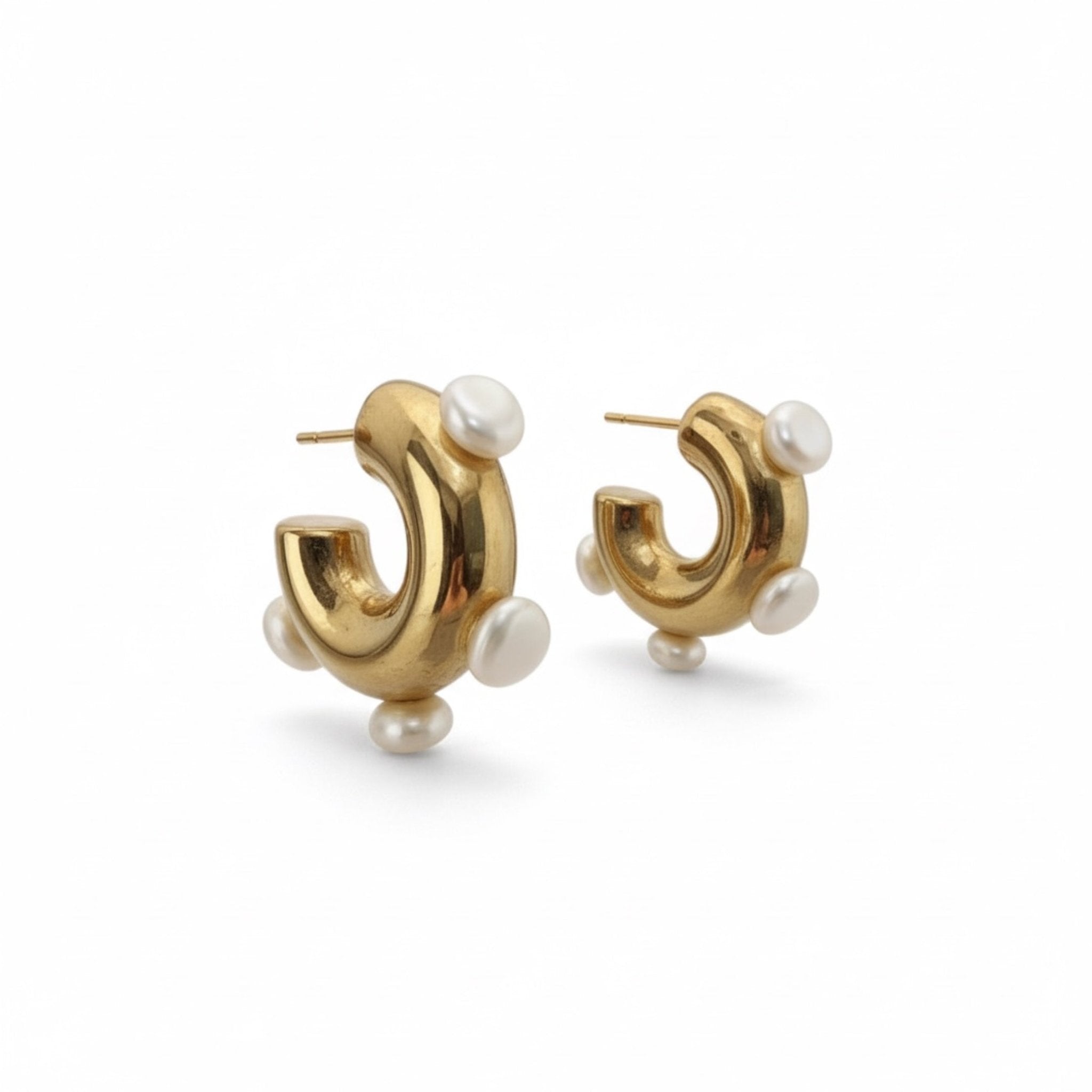 Pearl Hoops - Vicky&Nico