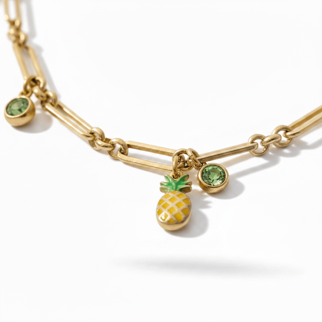 Pineapple Paradise Necklace - Vicky&Nico