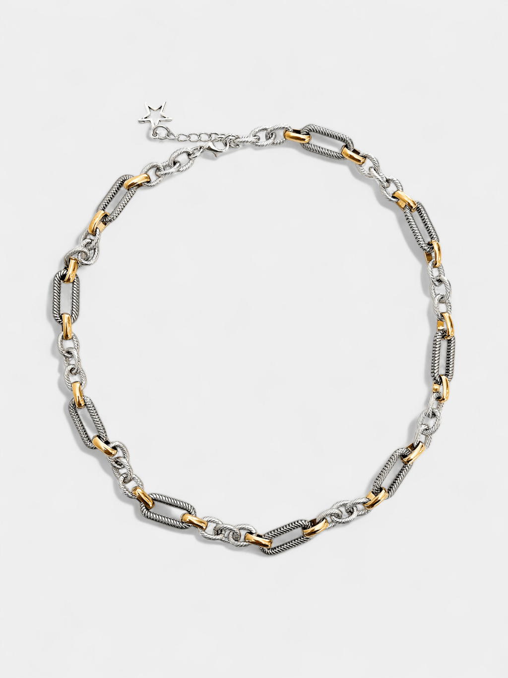 Two Tone Metallic Alpheratz Necklace - Vicky&Nico