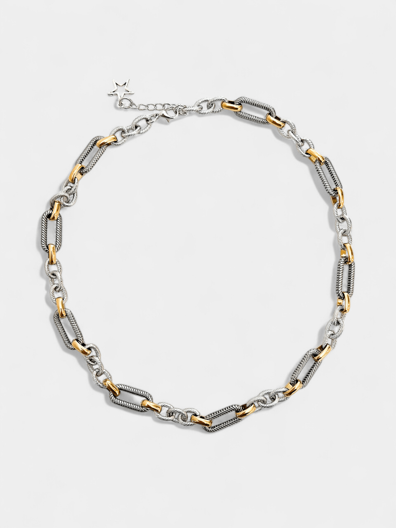 Two Tone Metallic Alpheratz Necklace - Vicky&Nico