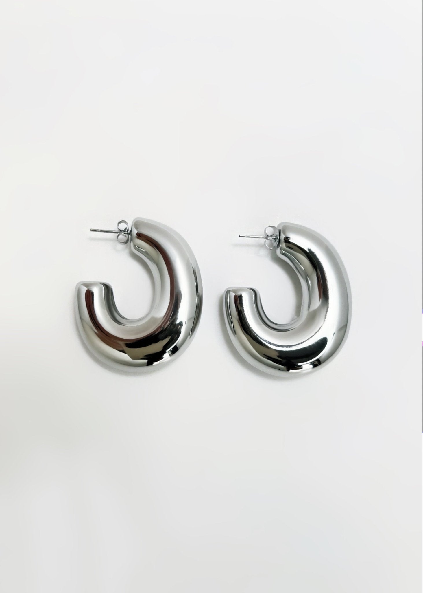 Chunky Hoop Earrings - Vicky&Nico