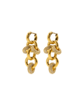 Metallique Harmony Chandelier Earrings - Gold - Vicky&Nico