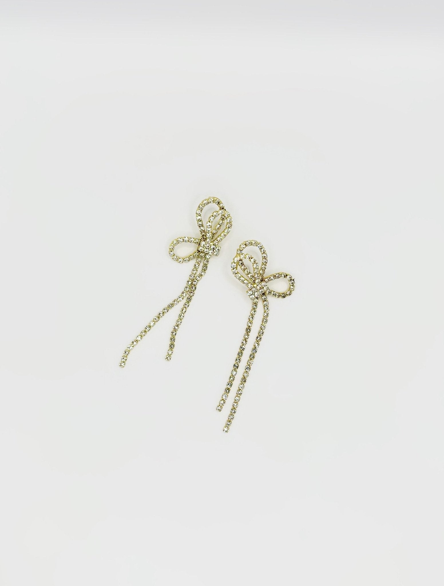 Tilda's Bow Mini Diamond Stud Earrings